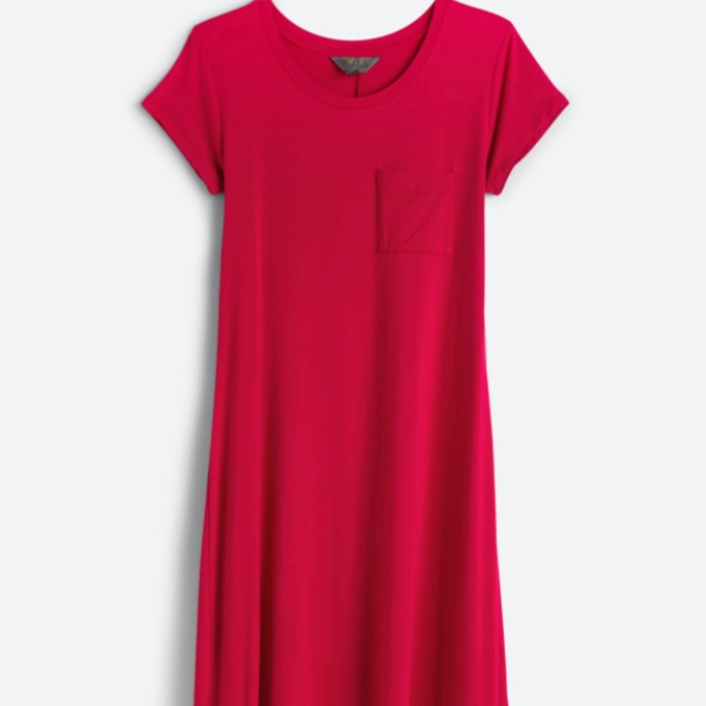 MIX BY 41 HAWTHORN - Alison Knit T-shirt Dress